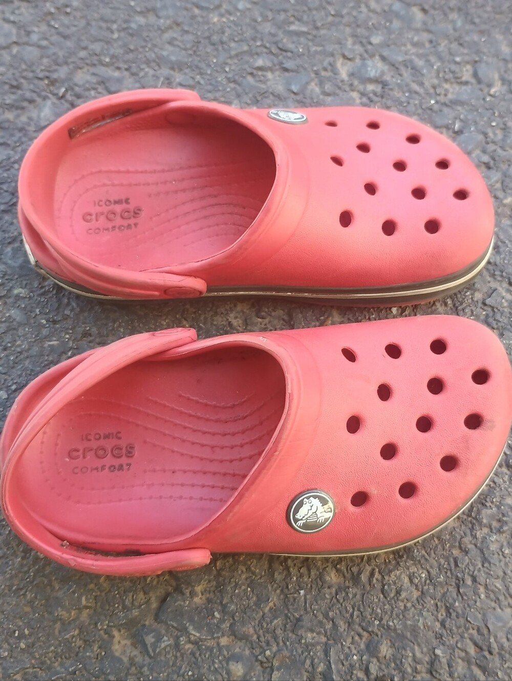 Red Childrens Crocs Pre-owned